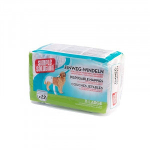 SIMPLE SOLUTION suņu biksītes vienreizējās 25-40kg XL N12